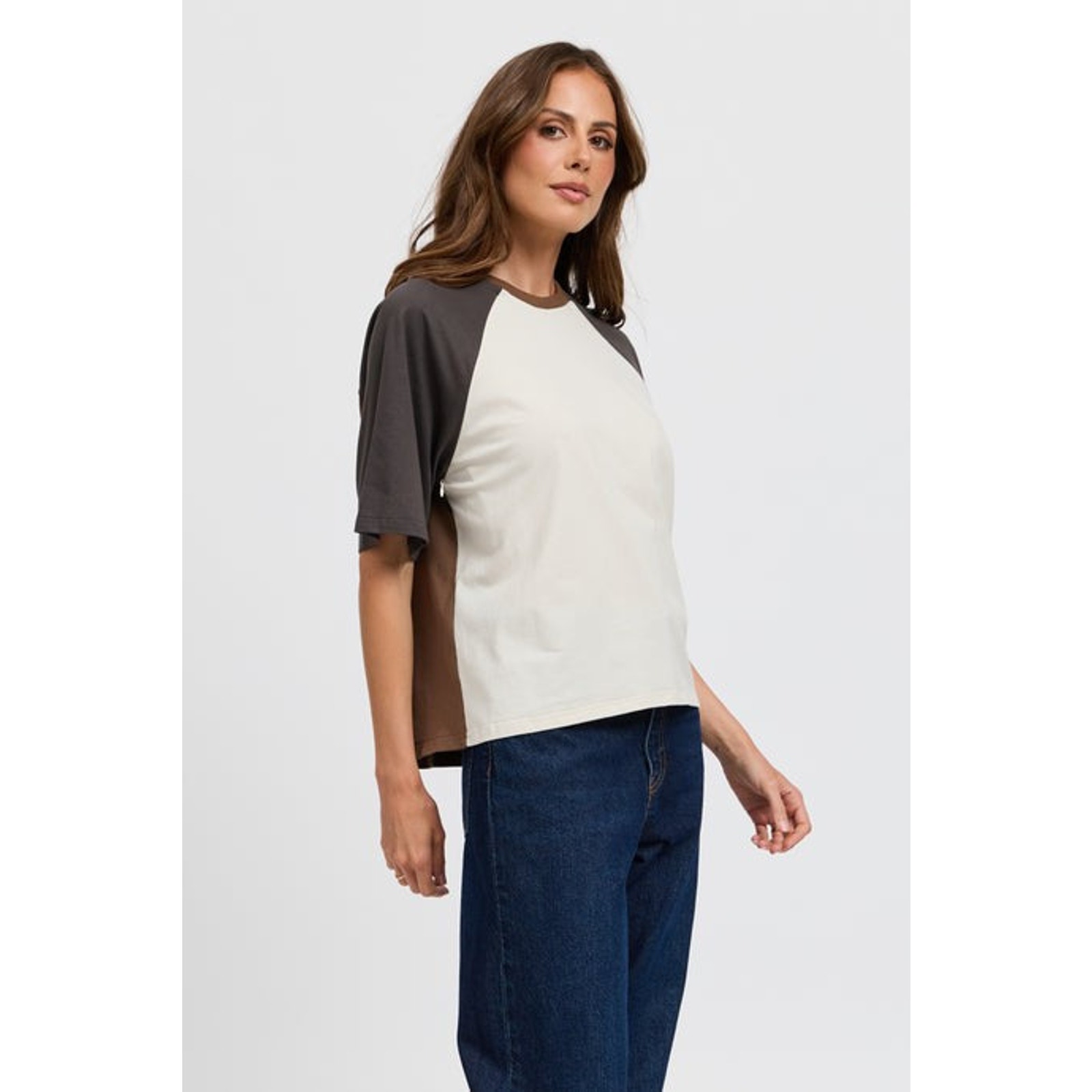 Apero Label Tasmin Box-Cut Short Sleeves Tee - M — image 6 of 7